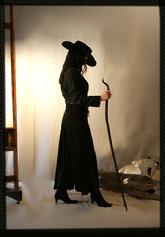 Deer Leather Hand Laced Jacket and Skirt
