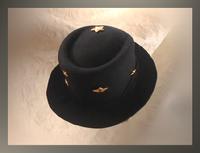 50 x beaver hand made hat 24Ct Gold Plated Stars