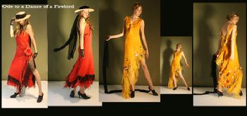 Silk and Leather Dancing Gowns